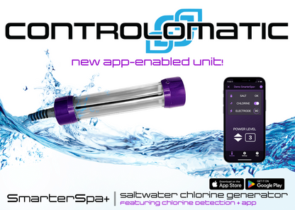 SmarterSpa+ Saltwater Chlorine Generation System