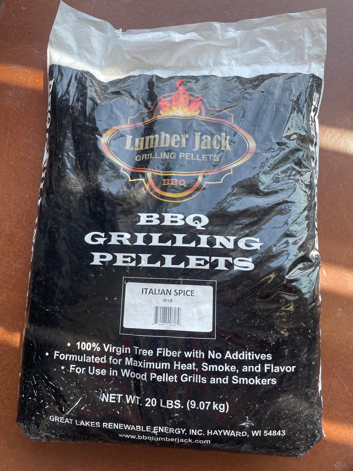 Lumber Jack Italian spice 20lbs