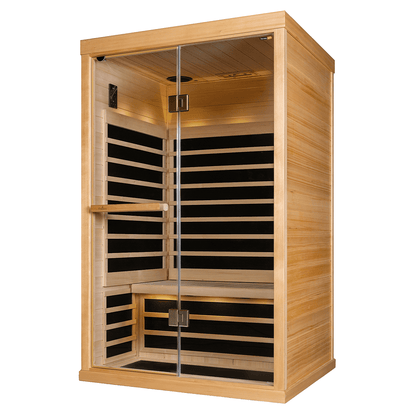 S820 - Hemlock - 2 Person 15 Amp Infrared Sauna