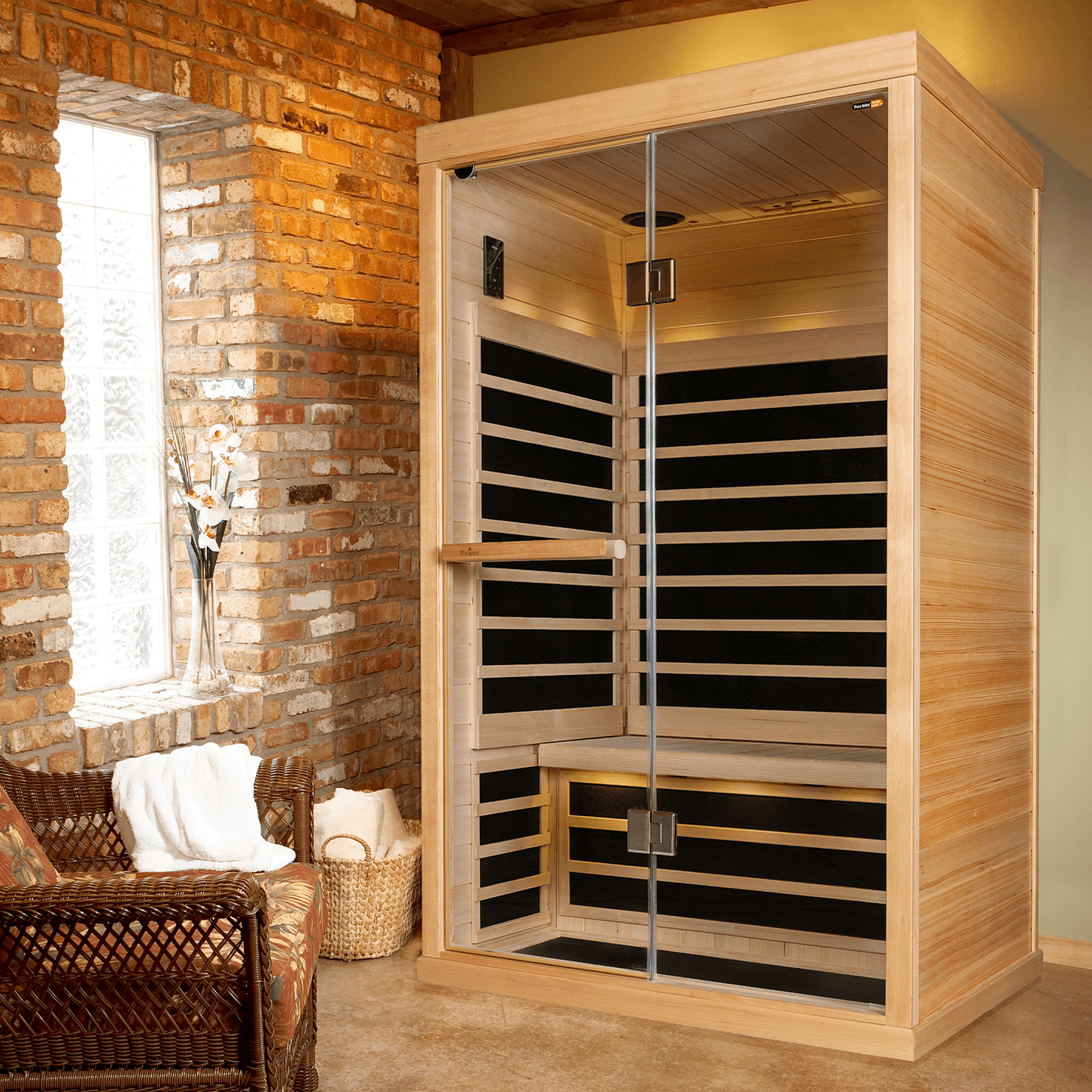 S820 - Hemlock - 2 Person 15 Amp Infrared Sauna