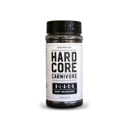 Hardcore Carnivore: Black shaker jar