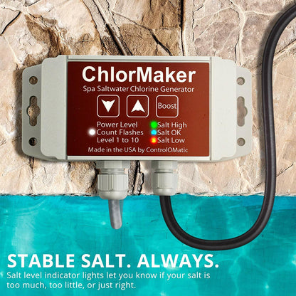 ControlOMatic ChlorMaker Saltwater Chlorine Generation System