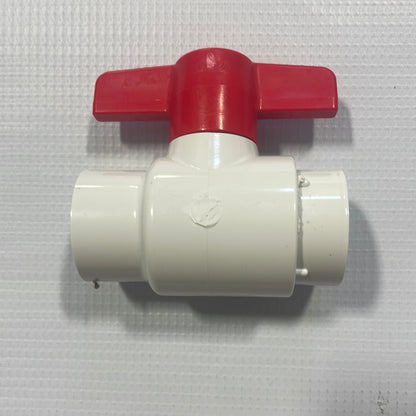 Schedule 40 PVC Ball Valve - 3/4” SxS